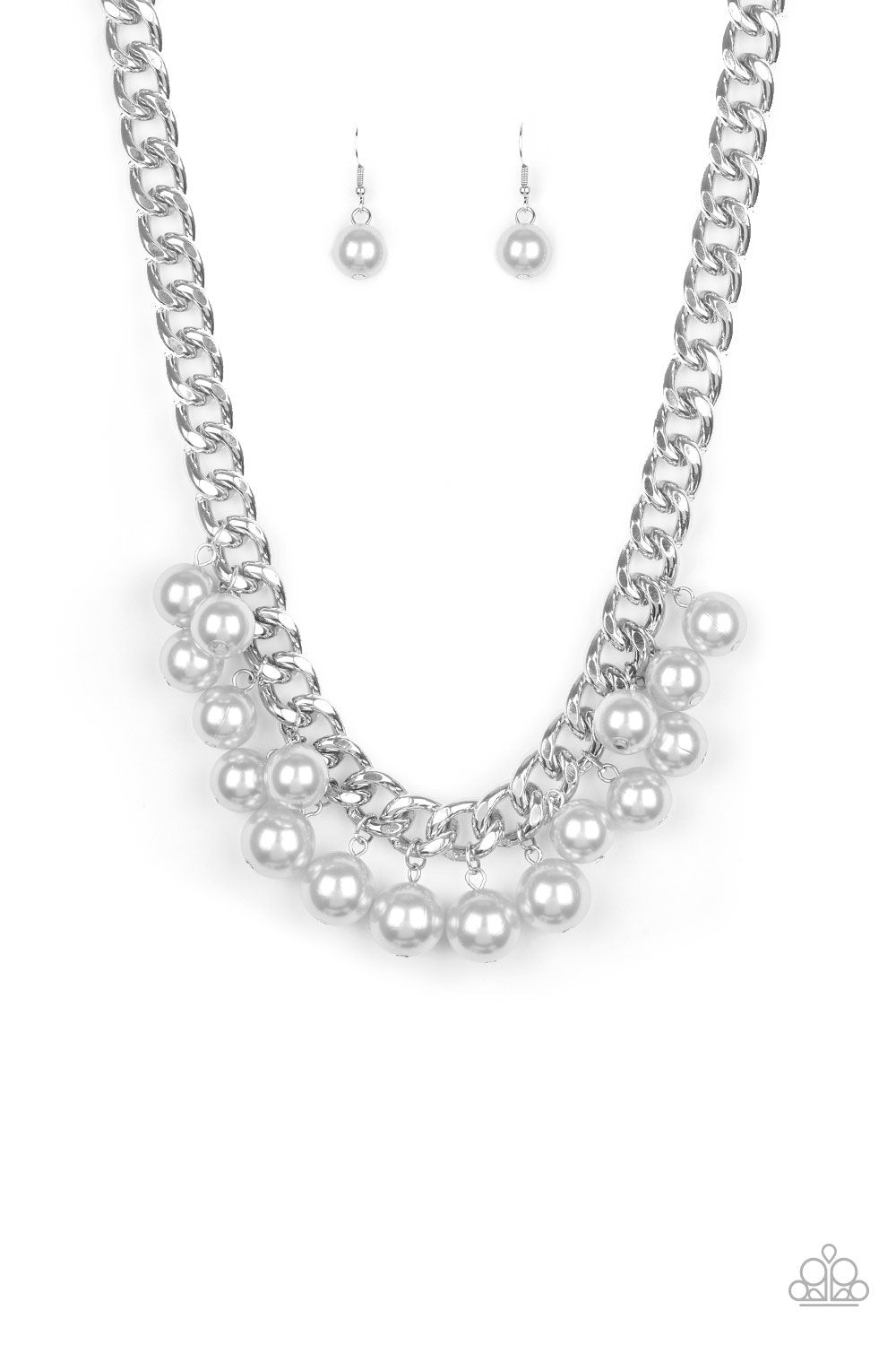 Glitz' mini fringe chain top - Silver – House of Fifty1