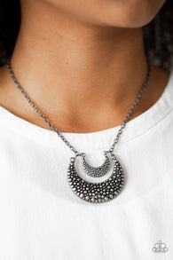 Get Well Moon Silver Necklace