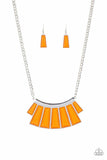 Glamour Goddess Orange Necklace