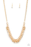Glow and Grind Gold Necklace