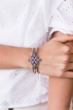 Go With the Florals Purple Bracelet