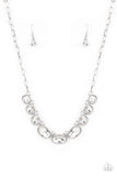 Gorgeously Glacial White Necklace