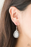 Grandmaster Shimmer White Earrings