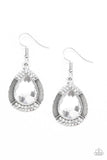 Grandmaster Shimmer White Earrings