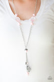 Heart-Stopping Harmony Pink Necklace-ShelleysBling.com-ShelleysPaparazzi.com