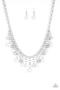 Heir-headed White Necklace