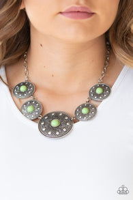 Hey SOL Sister Green Necklace