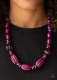 High Alert Purple Necklace