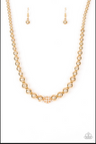 High-Stakes Fame Gold Necklace