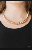 High-Stakes Fame Gold Necklace