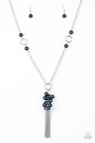 Hit the Runway Blue Necklace-ShelleysBling.com-ShelleysPaparazzi.com