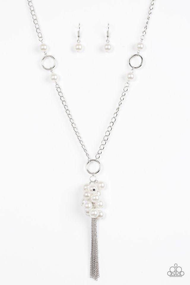 Hit the Runway White Necklace | Paparazzi Accessories | $5.00