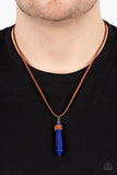 Holistic Harmony - Blue Urban Necklace