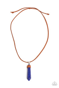 Holistic Harmony - Blue Urban Necklace