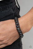 Homespun Stones  - Black Bracelet