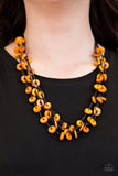 Hoppin Honolulu Orange Necklace