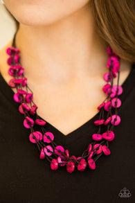 Hoppin Honolulu Pink Necklace