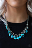 I Want To Sea the World Blue Necklace