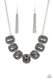 Iced Iron Silver Necklace