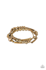 Industrial Instincts Brass Bracelet