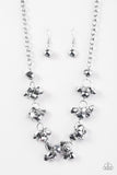 Instant Stardom Silver Necklace and Bracelet Set