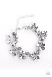 Instant Stardom Silver Necklace and Bracelet Set