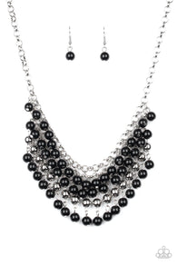 Jubilant Jingle Black Necklace