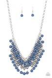 Jubilant Jingle Blue Necklace