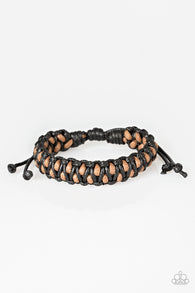 KNOT Again! - Black Urban Bracelet