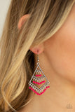Kite Race Pink Earrings