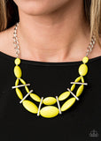 Law of the Jungle Yellow Necklace