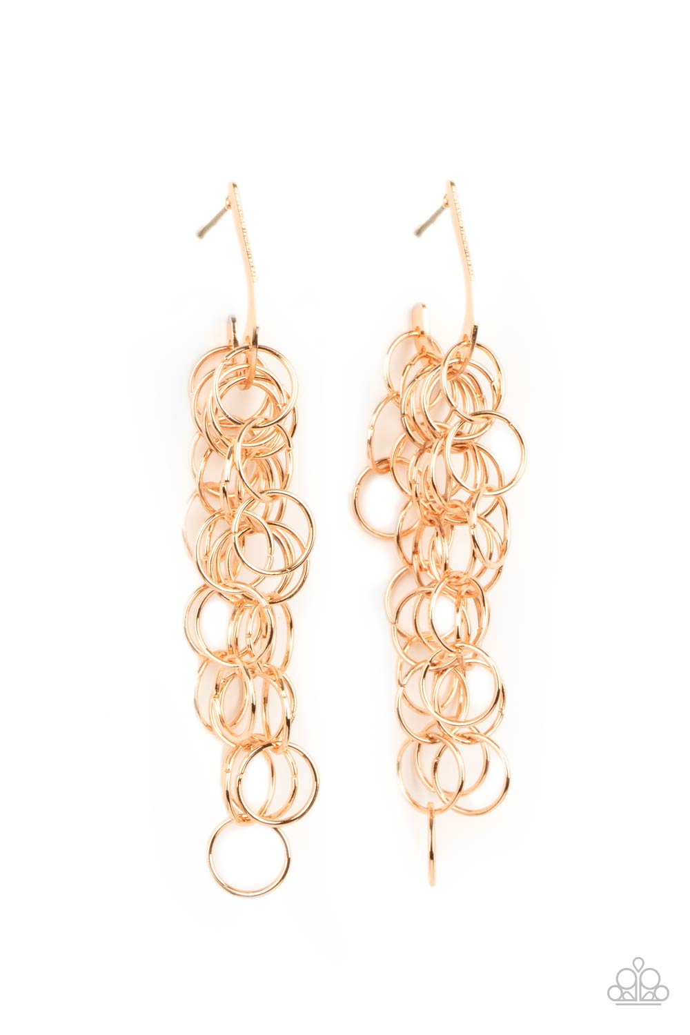 Goldbug Stayin' Alive Clip On Earrings