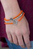 Lover's Loot Orange Bracelet