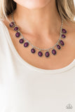 Make Some Roam Purple Necklace