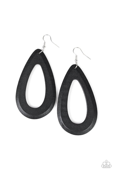 Malibu Mimosas Black Earrings