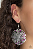 Mandala Mandalay Pink Earrings