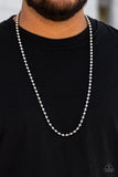 Mardi Gras Madness - Silver Necklace