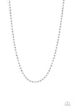 Mardi Gras Madness - Silver Necklace