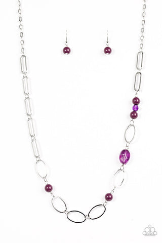 Marvelously Modern Purple Necklace-ShelleysBling.com-ShelleysPaparazzi.com