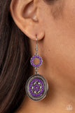 Meadow Mantra - Purple Earrings