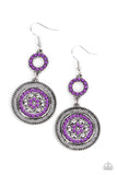 Meadow Mantra - Purple Earrings