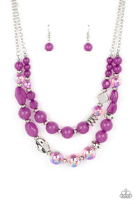 Mere Magic - Purple Necklace