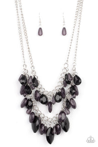 Midsummer Mixer - Black Necklace