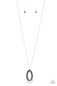 Money Mood Red Necklace