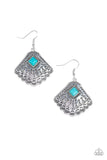 Mountain Mesa Blue Earrings