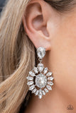 My Good Luxe Charm White Post Earrings August 2022 Life of the Party