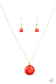 Natural History Red Necklace