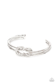Nautical Grunge - Silver Bracelet
