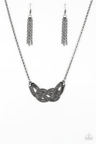 Nautically Naples Black Necklace