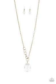 Never a Dull Moment Brass Necklace